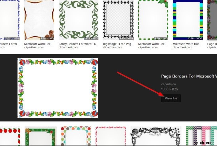 How to download Page Borders for Microsoft Word free