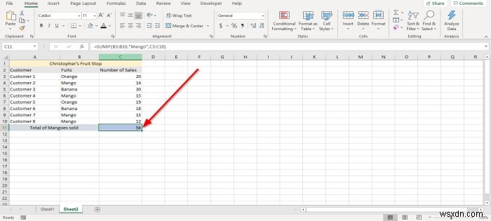 How to use SUMIF and SUMIFS Functions in Microsoft Excel