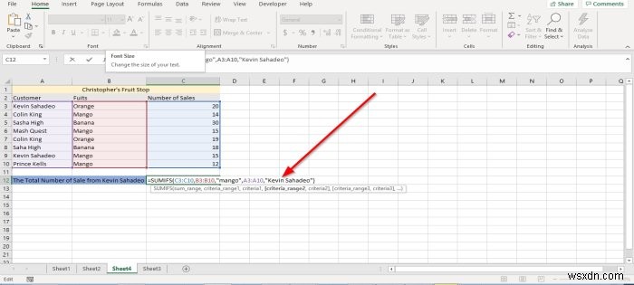How to use SUMIF and SUMIFS Functions in Microsoft Excel