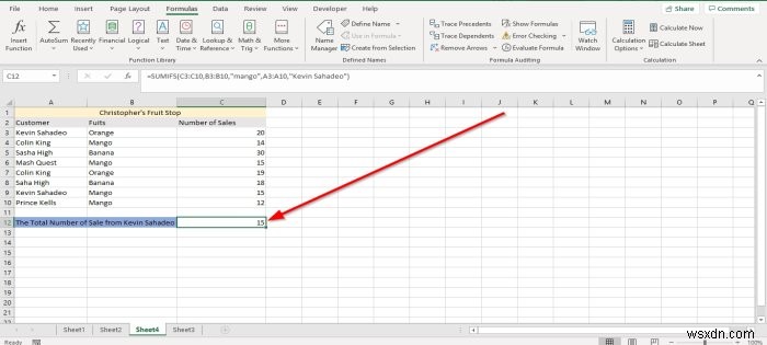 How to use SUMIF and SUMIFS Functions in Microsoft Excel