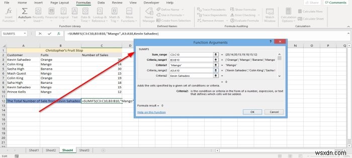 How to use SUMIF and SUMIFS Functions in Microsoft Excel