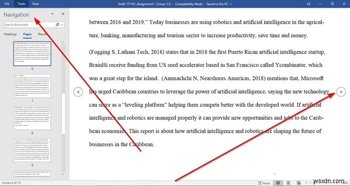 How to apply different Views to a Document in Microsoft Word