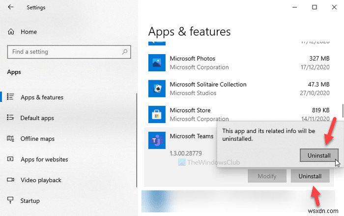 How to completely uninstall Microsoft Teams from Windows and Android