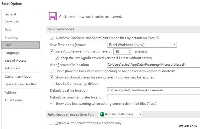 How to Repair a corrupted Excel Workbook