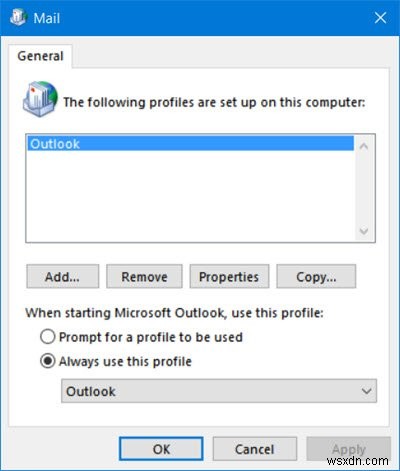 Reconnect Outlook to Outlook.com for uninterrupted email access