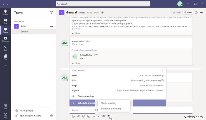 How to add Zoom to Microsoft Teams