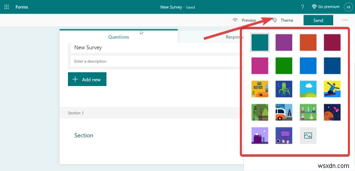 How to create a Survey with Microsoft Forms