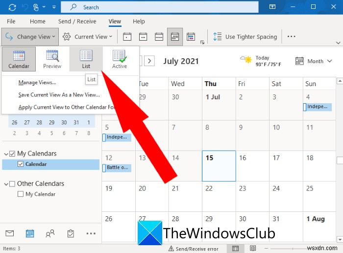 How to create and add Holidays to Outlook Calendar