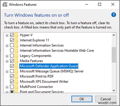 Enable or Disable Microsoft Defender Application Guard for Office