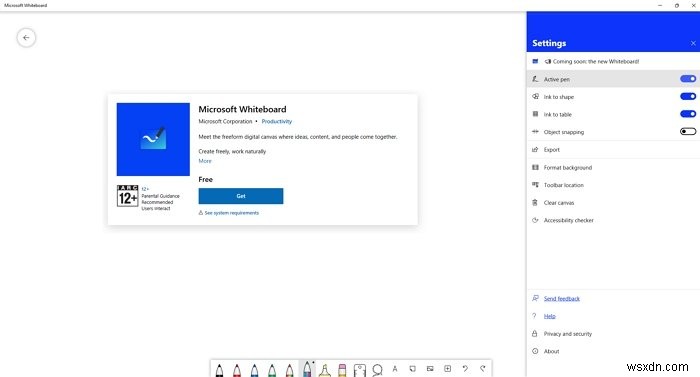 How to enable Microsoft Whiteboard for Office 365