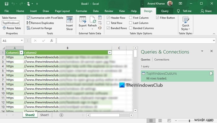 How to open TSV files on Windows 10 PC