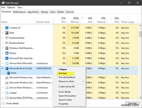 Fix WINWORD.EXE errors in Office Word application on Windows 11/10