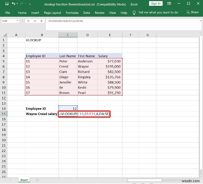 How to write, build, and use VLOOKUP function in Excel