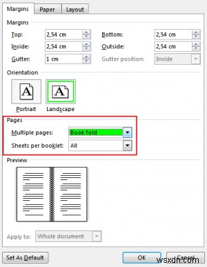 How to create a Booklet or Book with Microsoft Word