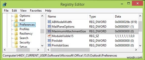 The attachment size exceeds the allowable limit on Microsoft Outlook