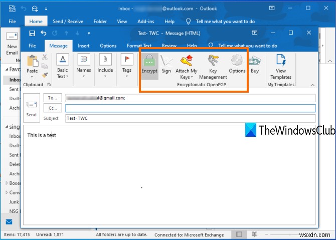 Free Email Encryption Add-ins for Outlook
