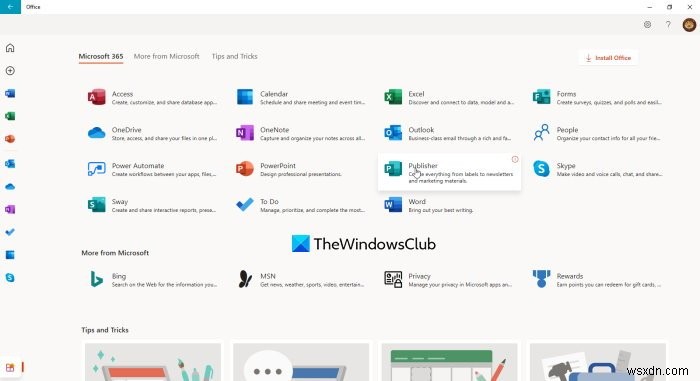 How to create posters or banners with Publisher