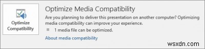 Audio and Video does not play in PowerPoint