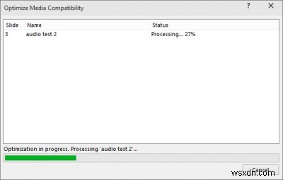Audio and Video does not play in PowerPoint