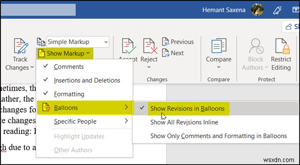 Delete button does not show strikethrough when Track Changes is enabled in Word