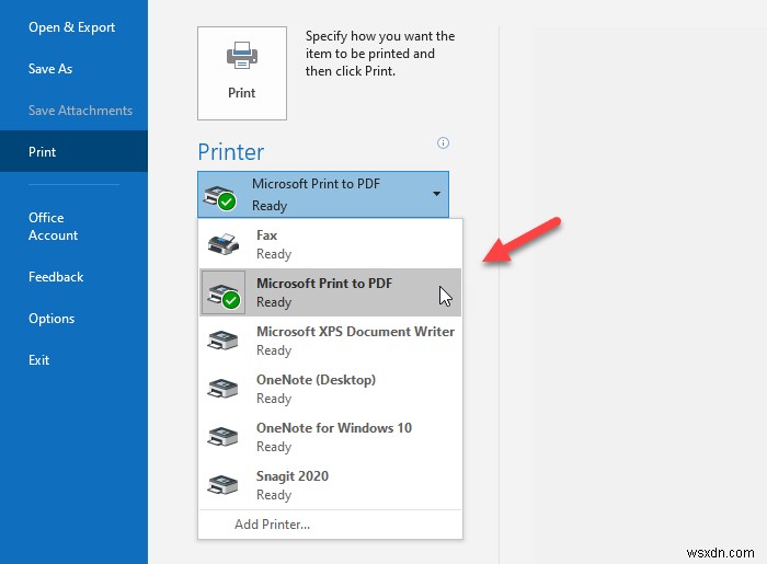 How to save Email as PDF in Gmail and Outlook