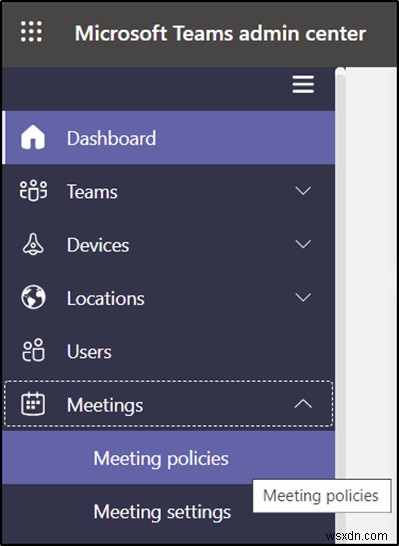 Video sharing is disabled by the administrator in Microsoft Teams