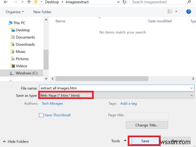 How to extract Images from Word Document without using software