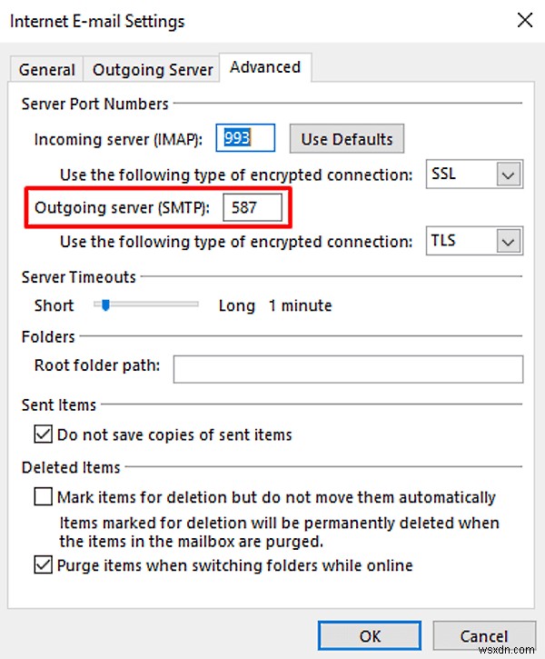 How to fix Outlook Error 0x800CCC0E on Windows 11/10