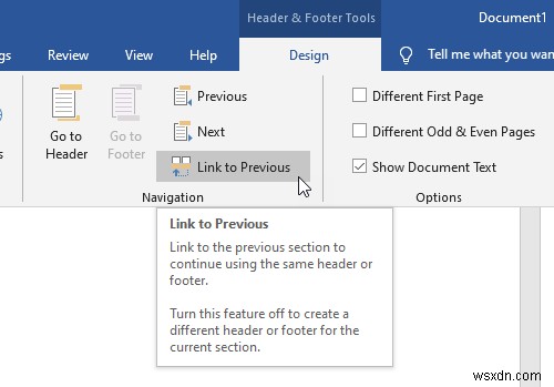 How to add, remove or insert Custom Page Number in Word
