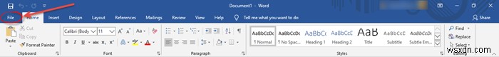 How to search for Online Templates in Microsoft Word