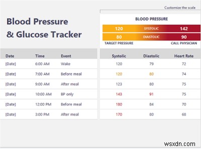 Best Microsoft Excel Online Templates to manage Budget, Health, Time