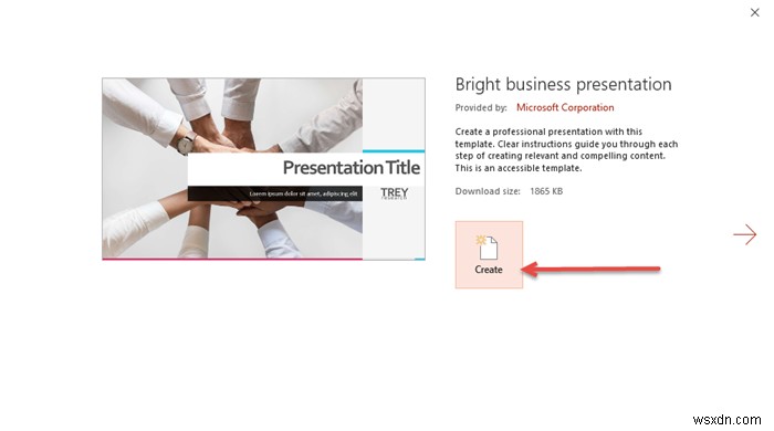 How to search for Online Templates and Themes in PowerPoint