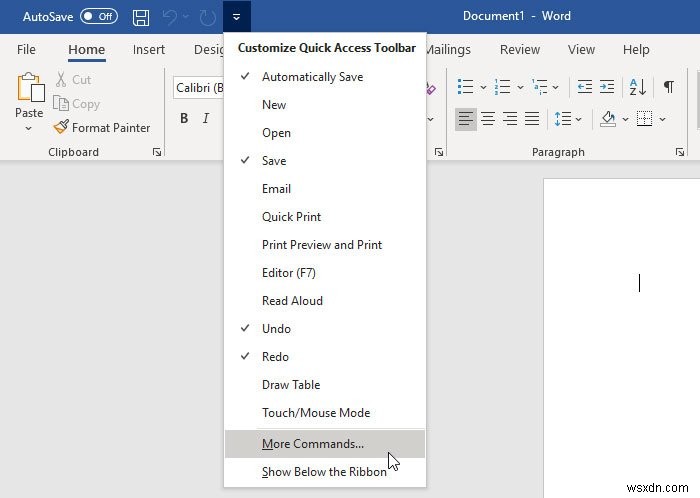 How to enable and use Panning Hand in Microsoft Office apps