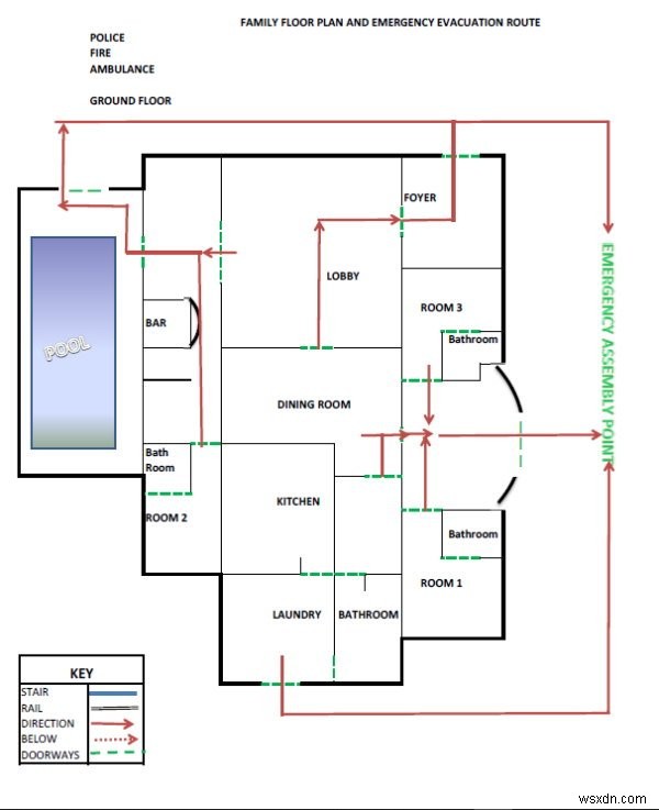 How to use Excel to design simple Floor Plans