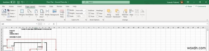 How to use Excel to design simple Floor Plans