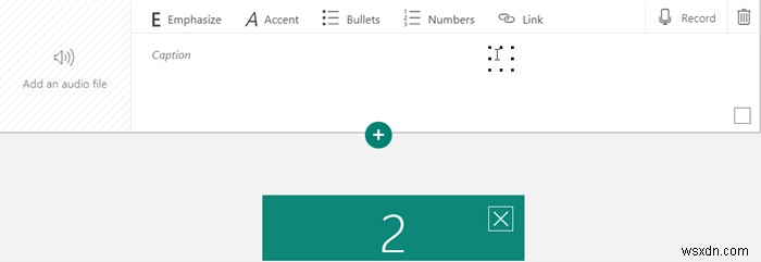 How to add Video and Audio files to Microsoft Sway