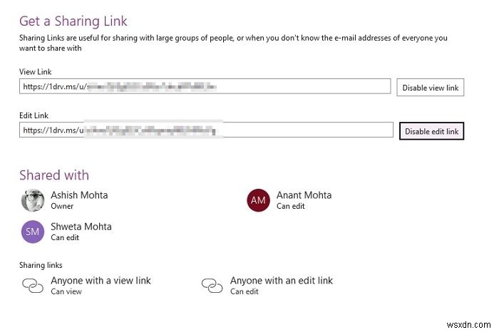 How to share your OneNote Notebooks online