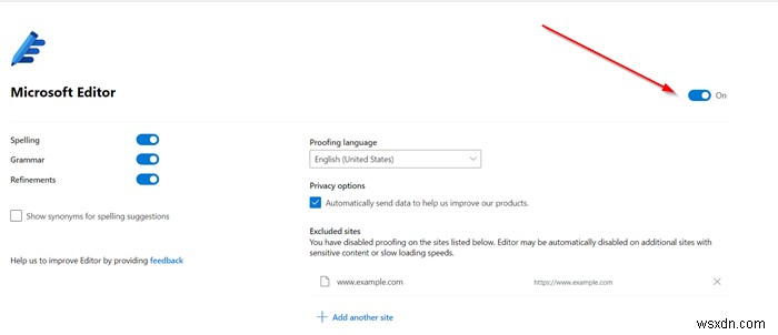 How to use Microsoft Editor to check Grammar and correct mistakes in documents