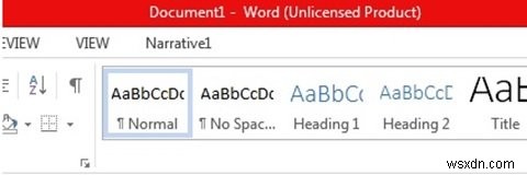 What happens if Microsoft Office is not activated or unlicensed?