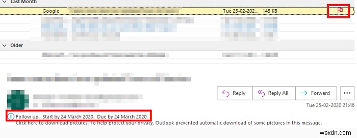 How to Follow Up emails in Outlook
