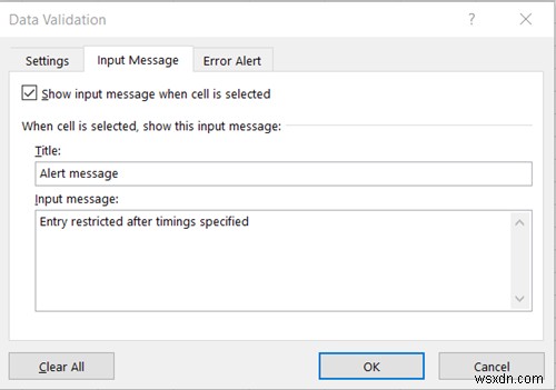 How to apply Data Validation to Cells in Microsoft Excel