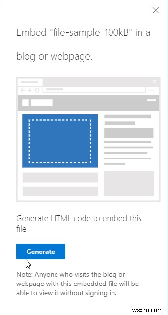 How to embed a Word document on a website