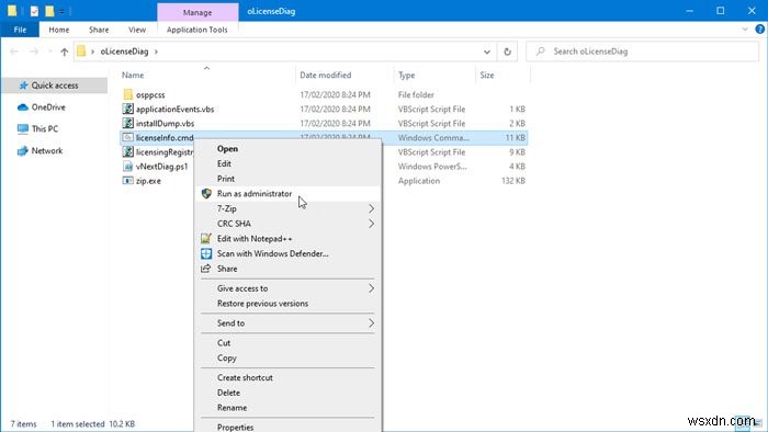 How to use the Office Licensing Diagnostic Tool