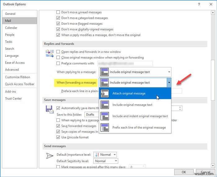 How to forward email as an attachment from Outlook