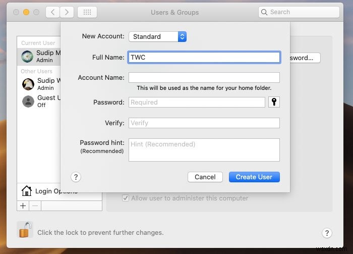 The system requires that you sign on to a valid account, 0xD000000C