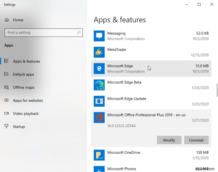 Problem exporting files to PDF when using Office 365 apps