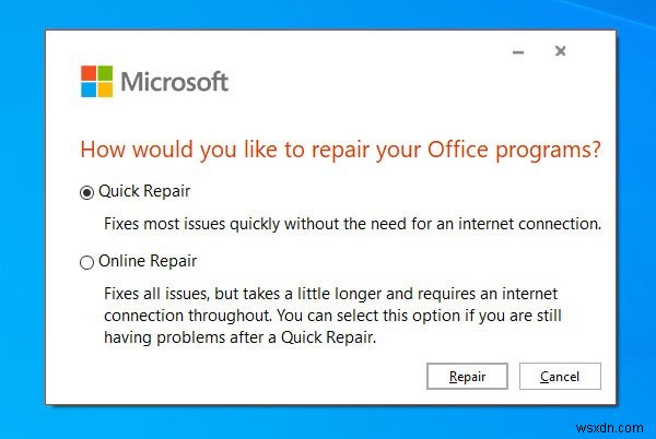 Sorry, we are having some temporary server issues – Office 365 app error