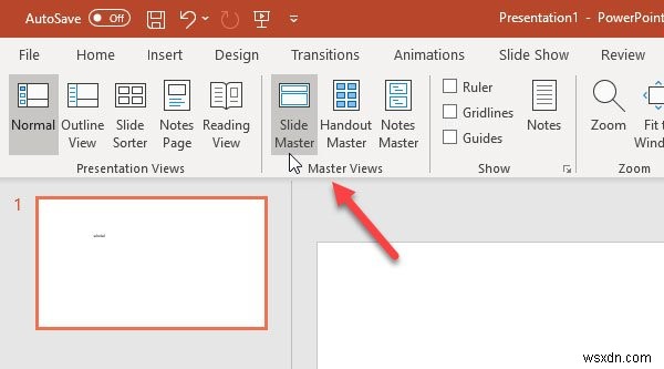 How to insert a Text or Image Watermark in PowerPoint slides