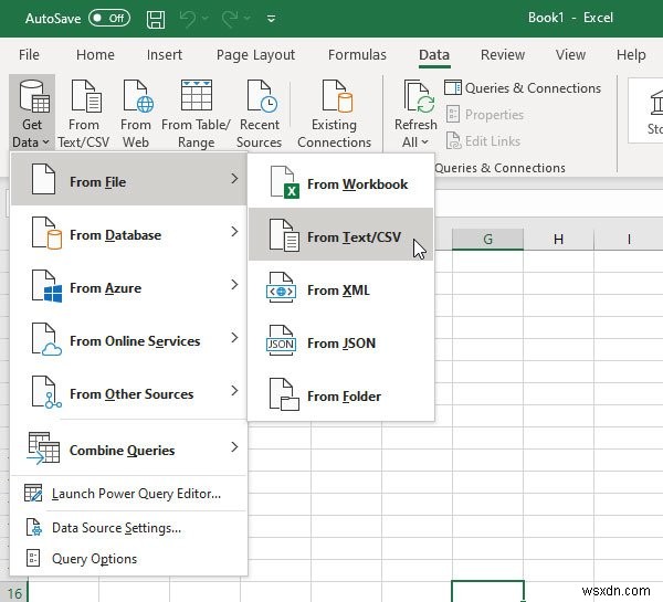 How to convert a Text (TXT/CSV) file into an Excel file
