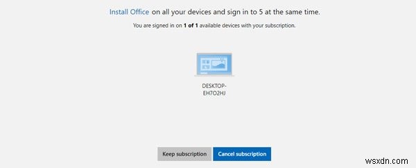 How to cancel an Office 365 Subscription or stop Auto renewal